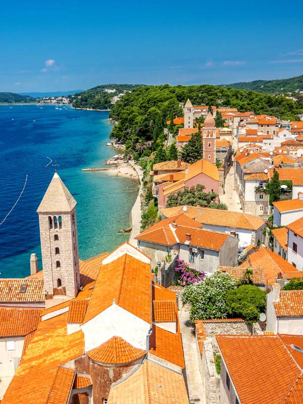 Otok Rab smješten je na sjeveru Jadranskog mora kao dio Kvarnerskog arhipelaga. Na otoku je smješteno 7 mjesta: Lopar, Barbat, Banjol, Palit, Kampor, Mundanije i Supetarska Draga te samog grada Raba.